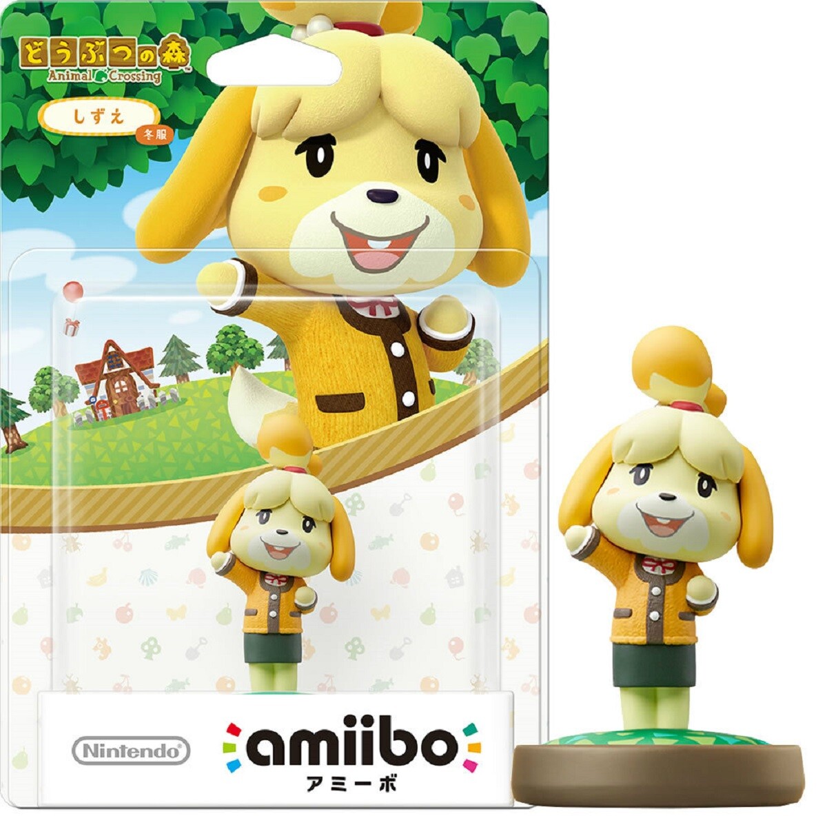 Isabelle (Shizue) Amiibo Winter Clothes Nintendo Animal Crossing