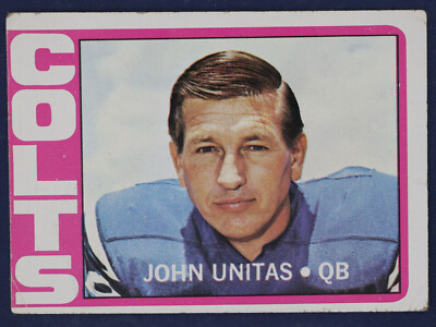 1972 Topps #165 John Unitas FR/GD