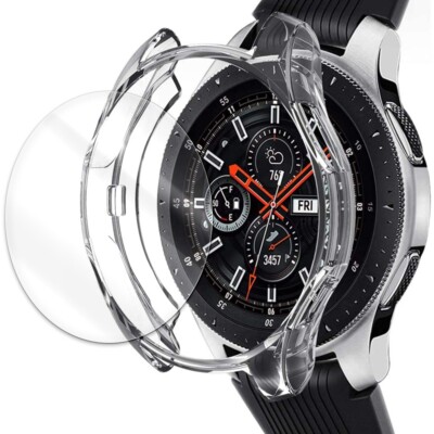 Wear-Resisting Screen Protector + Case Cover F Samsung Gear S3 Frontier SM-R765T