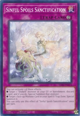ALIN-EN073 - Sinful Spoils Sanctification - Common - 1st Edition - NM/M
