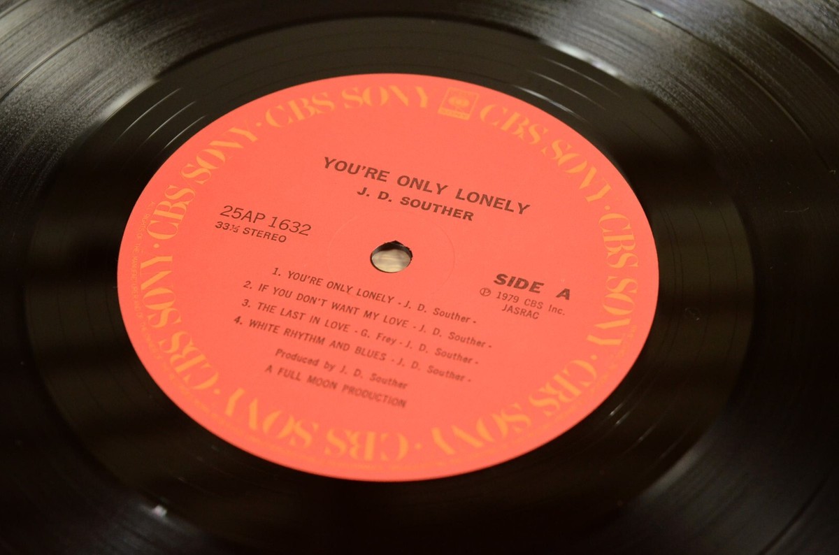 J.D. Souther / You're Only Lonely Vinyl 12