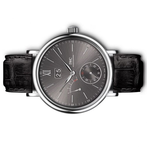 IWC Portofino 8 Days Hand-Wound IW516101 45mm White Gold Wristwatch