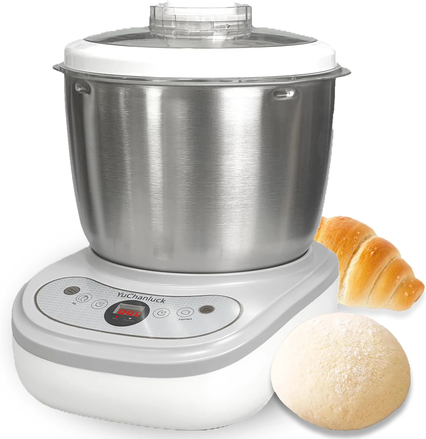 7L Electric Dough Mixer with Ferment Function for Bread & Pizza Dough