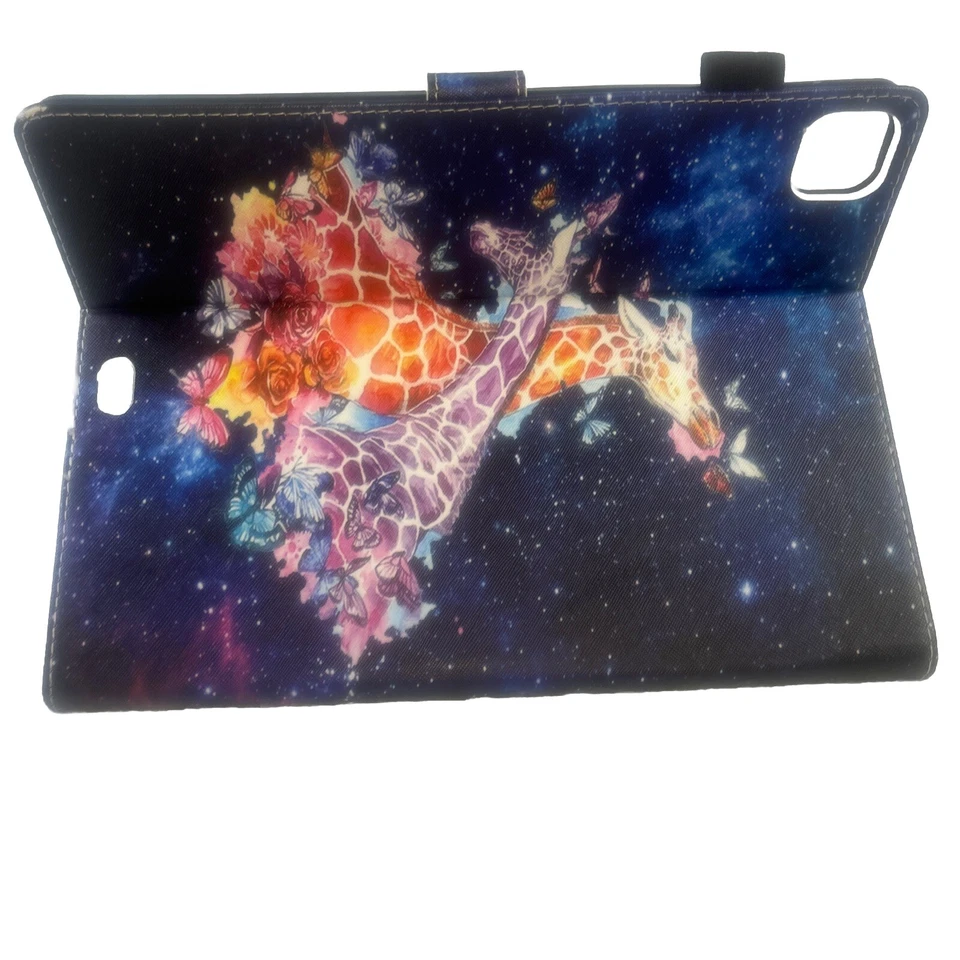 Lovely Couple Giraffe Print Smart Case iPad Pro 11 2020 With Pencil Holder - Image 3 of 4