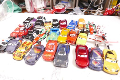 Disney Pixar The Cars Huge Lot of 28 all different variations 1/48 scale