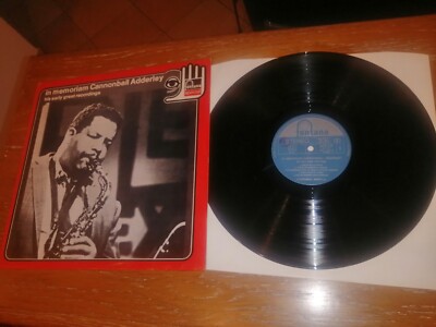 ADDERLEY CANNONBALL RARE LP Jahr 1975 in Memoriam JAZZ USA