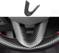 For Cadillac CT5 2020-2023 Carbon Fiber Style Steering Wheel Sheet Cover Trim
