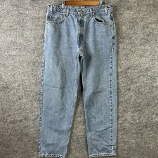 Vintage Levis Jeans 550 Mens 36/32 Relaxed Fit Red Tab