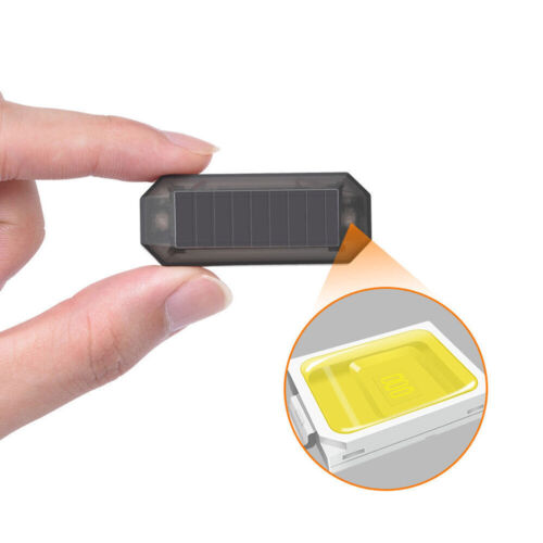 Solar Car Lights LED Flash Light Anti-theft Safety Warning Light Red & Blue - Picture 13 of 17