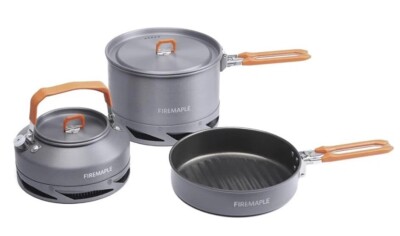 Feast 4 Piece Camping Cookware Cookware Cookware Kit Outdoor Cookware Set with P
