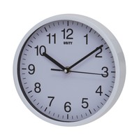 8 White Silent Sweeping Seconds Hand Quiet Wall Clock With Ultra Clear Dial 8 White Silent Sweeping Seconds Hand Quiet Wall Clock With Ultra Clear Dial
