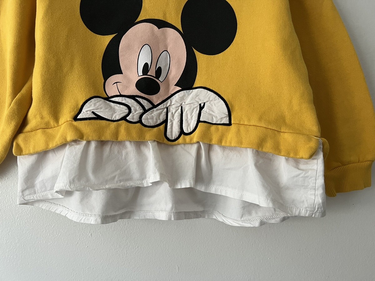 GYDA Mickey Mouse トレーナー スウェット EMODA ZARA セール】Mickey Mouse/BackプリントBIGスウェットTOPS（パーカー