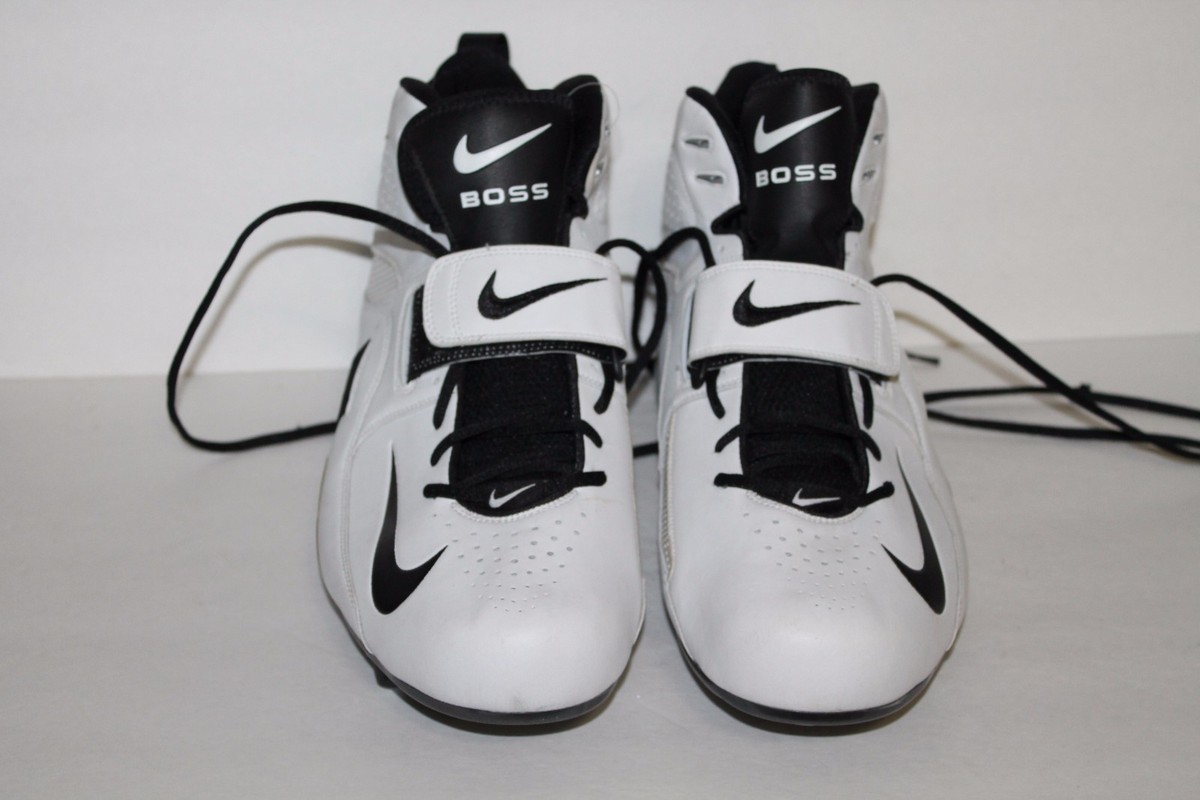 Nike air zoom boss d football cleats black / white 310954 011 88472647087914 16 Sz 10.5 Men - Nike Vapor Edge Dunk Panda Black White  main image 2