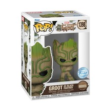 Marvel 85th Anni:We Are Groot -Groot as Black Panther Pop! VinylFigure (RS)#1398