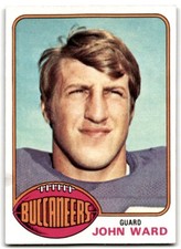 1976 Topps John Ward Tampa Bay Buccaneers #268