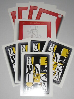  LOT of 10 PLANTERS MR PEANUT POSTCARDS - 5 ETCH-A-SKETCH, 5 PUZZLE - BRAND NEW