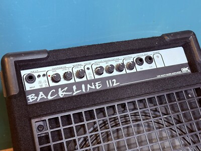 【送料込み】GK BACKLINE 112 ベースアンプ 動作良好 Gallien-Krueger Backline 112 Bass Amplifier | eBay