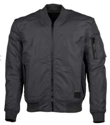 Cortech Gunmetal The Skipper Mesh Bomber Motorcycle Jacket Size 2X
