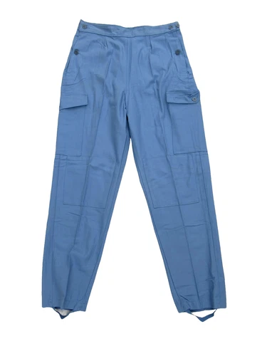 Vintage 60s 70s Women's Swedish civil defence trousers pants military cargo army