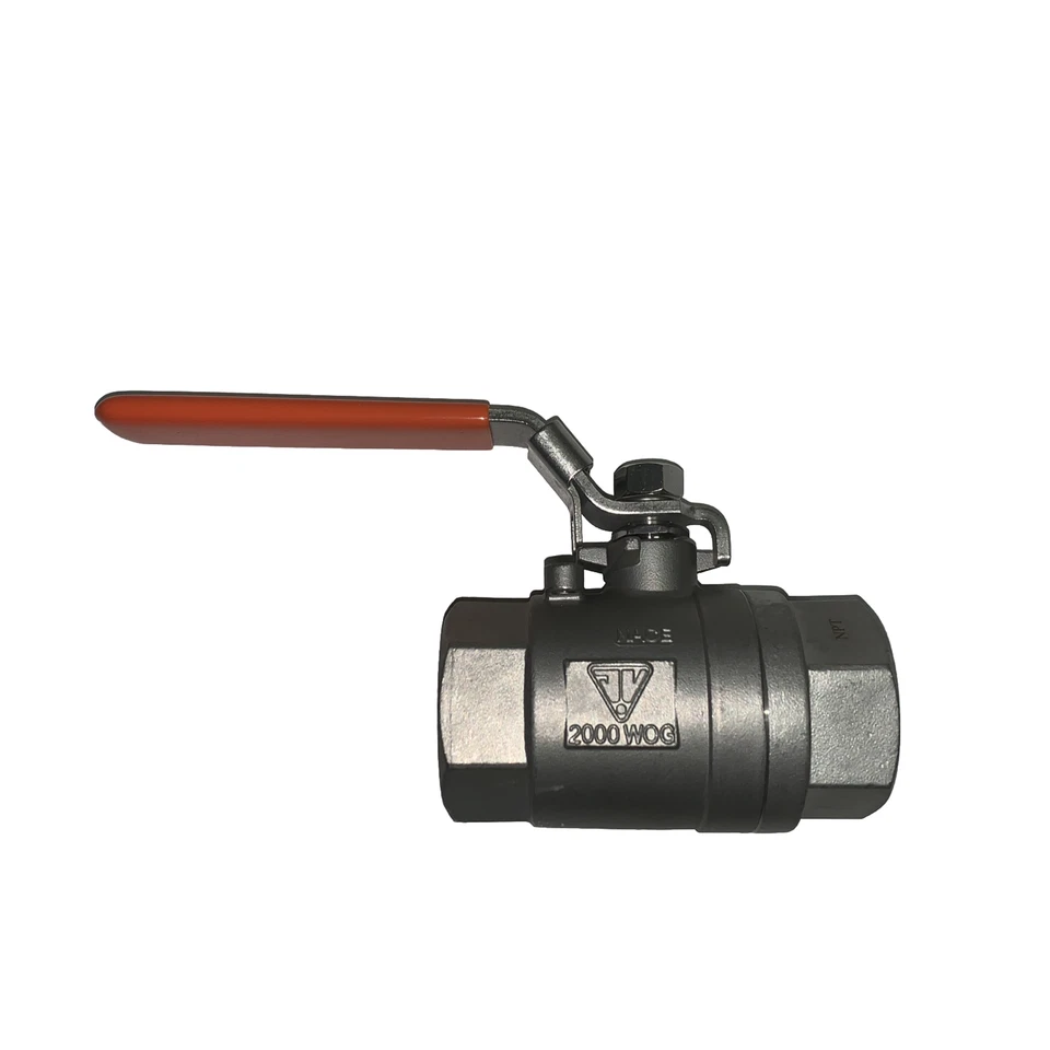 Crane CSC-9502-2, 1-1/4” SS, 2 Pc, 2000 WOG, Full Bore Ball Valve - Image 2 of 4