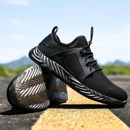 Mens Mesh Safety Shoes Work Steel Toe Boots Indestructible Lightweight Sneakers - Picture 26 of 39