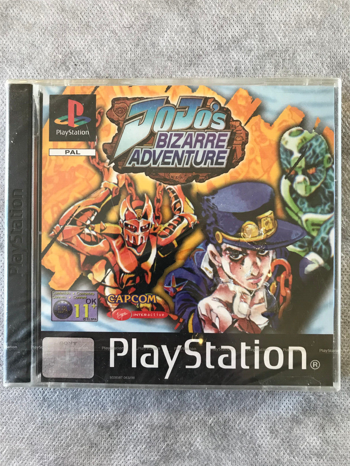 JOJO'S BIZARRE ADVENTURE SONY PLAYSTATION 1 PS1 NEUF BLISTER SCELLE