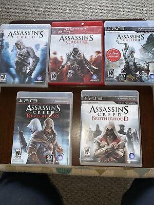 Assassins Creed BrotherHood PS3 DVD Game Novo - ADRIANAGAMES