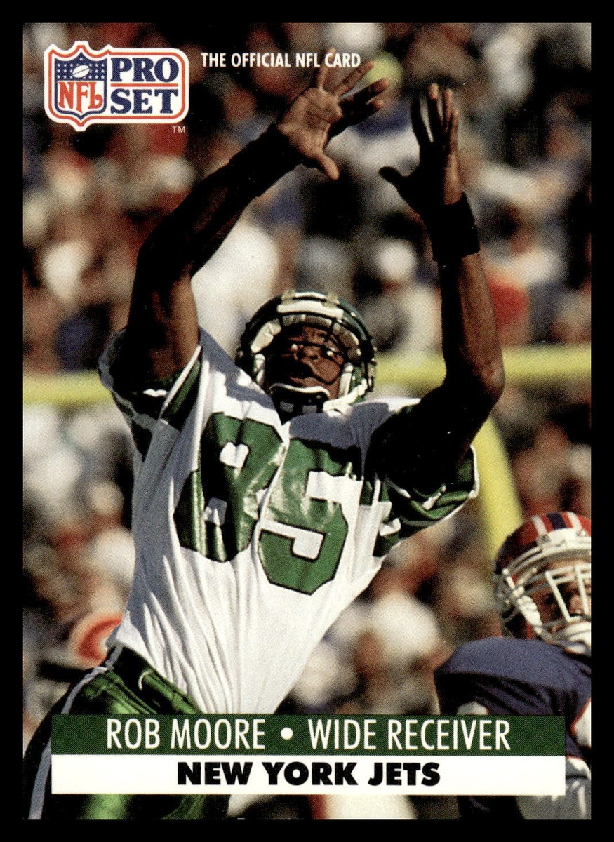1991 Pro Set #608 Rob Moore New York Jets Football Card NM | eBay