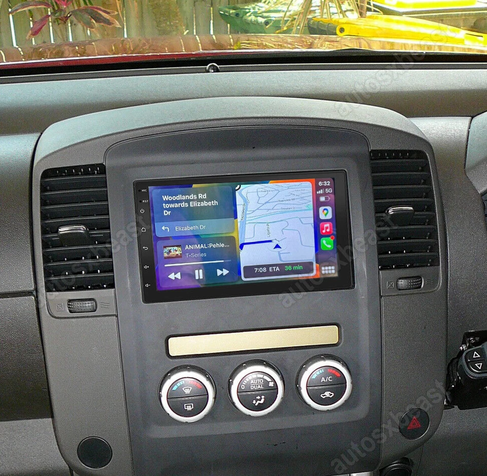 EUROAUTODEPOT For 2005-2013 Nissan Pathfinder Head Unit Wireless Apple CarPlay Android Auto