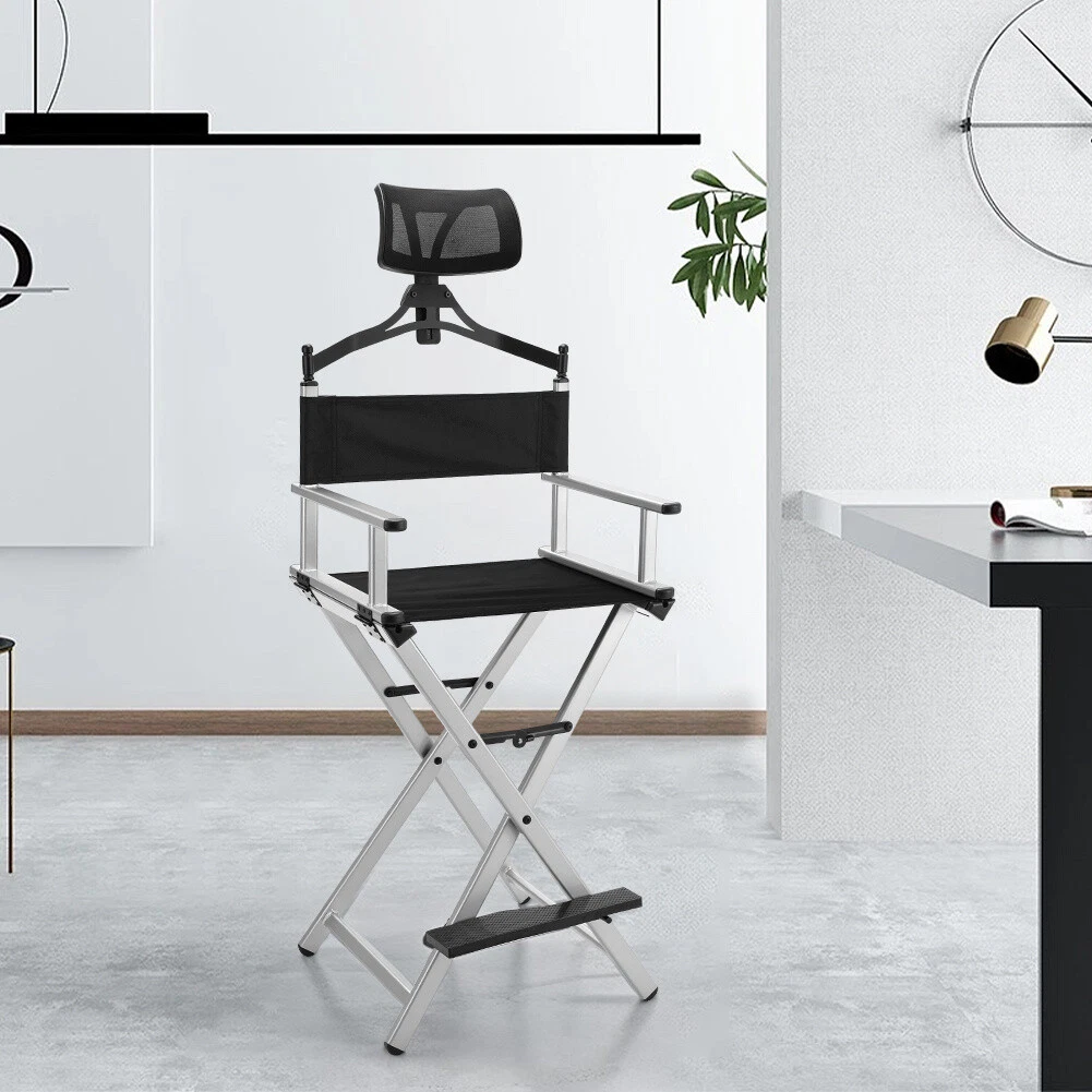 Tall Professional Director Chair Make up Artist Folding Chairs