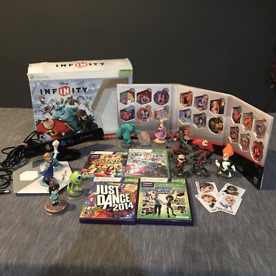 Infinity Starter Pack-Xb3 - Microsoft Xbox 360 13 Amiibos KINECT 360 & 4 Games