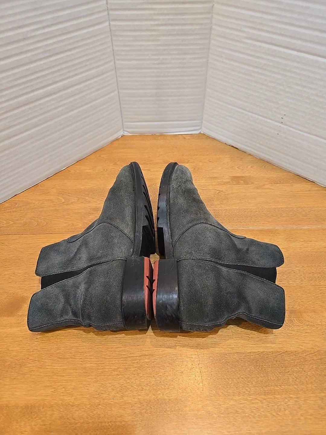 sorel emelie ii waterproof suede bootie moto lug sole boots