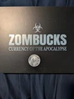 Necrowolf Zombucks World 1 oz .999 Fine Silver Round- NEW