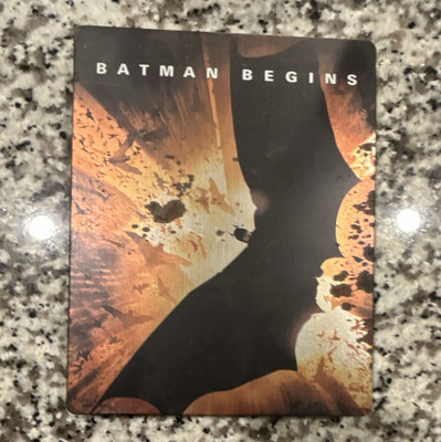 Batman Begins Blu-ray Steelbook + UltraViolet Digital Copy Action PG-13 (2005)