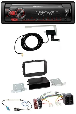 Pioneer 1DIN USB DAB MP3 AUX Autoradio für Alfa Romeo Giulietta 2013-2021 ISO - Bild 1 von 4