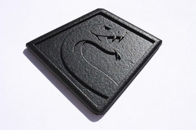 Adder Patch / Emblem Kobra , Archery R9/RX/Siege 300 , Cobra   /