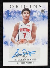2020-21 Panini Origins Rookie Auto Killian Hayes #RA-HAY Auto 0d44