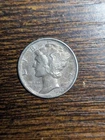 1917-D Mercury Dime 90% Silver High Grade Nice Bands Ships Free!