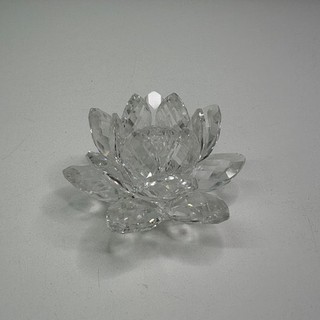 Swarovski Crystal Lotus Flower Decorative Ornament CV#667
