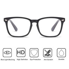 Blue Light Blocking Glasses Square Computer Game Glasses Anti Blue Light Eyewear