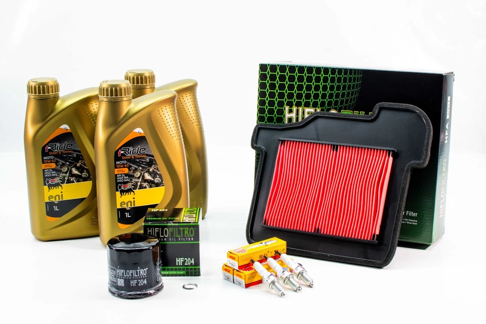 Kit Révision Filtres Bougies pour YAMAHA MT-09 SP de 2018 à 2019 ENI I-RIDE MOTO - Photo 1/1