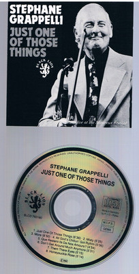 Stephane Grappelli: ''Just one of those Things'', Top CD