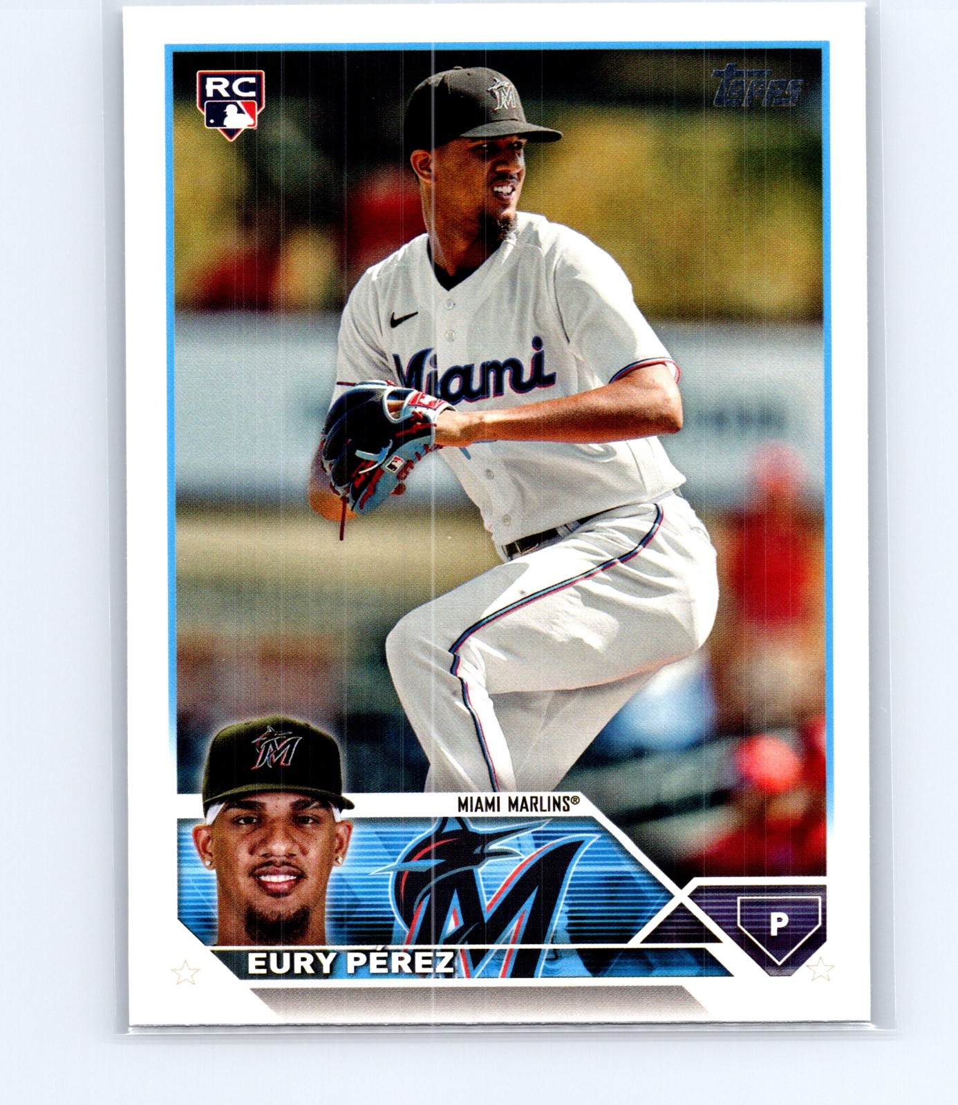 2023 Topps Update Series Eury Perez #US139 RC