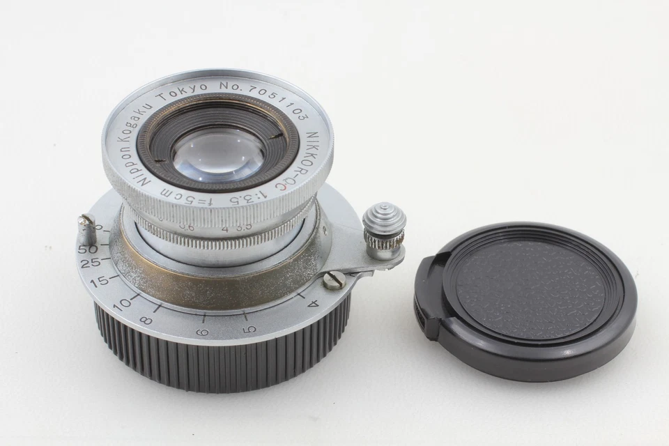 Rare Tokyo [N MINT] Nikon Nikkor-QC 5cm f3.5 Collapsible Lens LTM L39 From JAPAN - Image 2 of 4