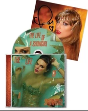 Taylor Swift Life of a Showgirl CD & Hand Signed Photo 1 IN HAND AND SEALED