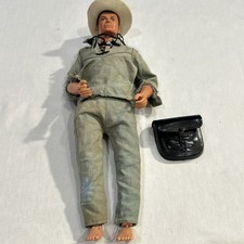 Vintage 1973 LONE RANGER Toy Doll Action Figure by Gabriel Toys Hong Kong