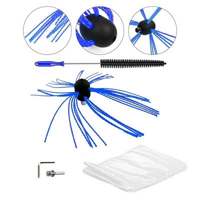 Nylon für Kamin Werkzeug Bürsten Set mit Drehkopf zur Rauchabzugspflege