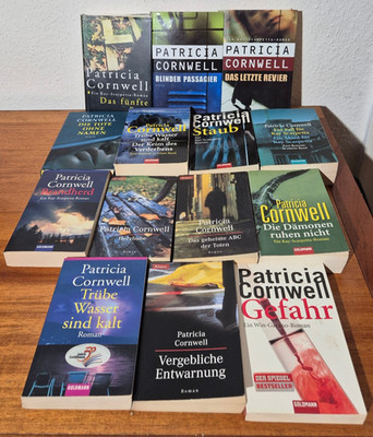 Patricia Cornwell Kay Scarpetta Brandherd Herzbube Blinder Passagier 13 Bücher