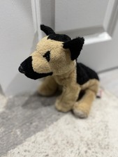 GANZ Webkinz German Shepherd Plush Stuffed Animal Retired 2007 HM146 No Code