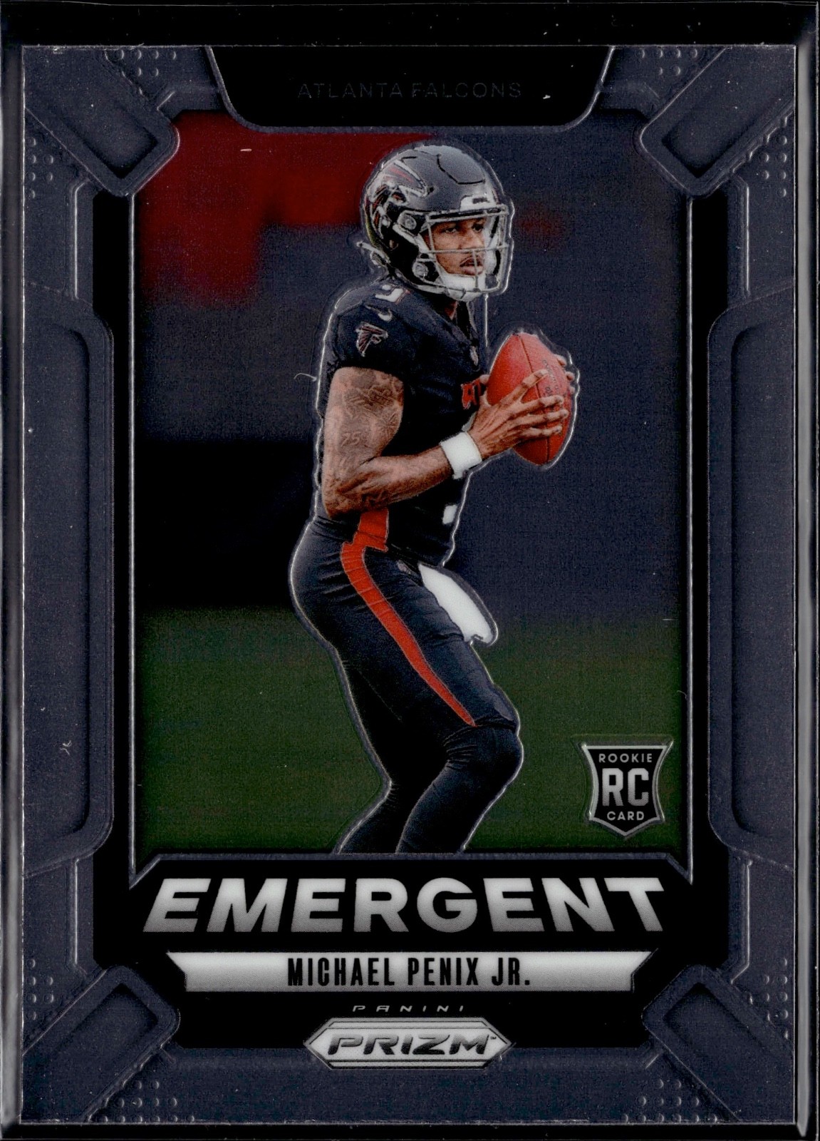2024 Panini Prizm - Emergent Michael Penix Jr. #20 Silver Prizm (RC)